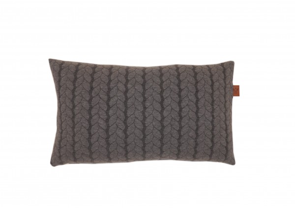 Kissenhülle Knit Design blank grey 30x50 cm